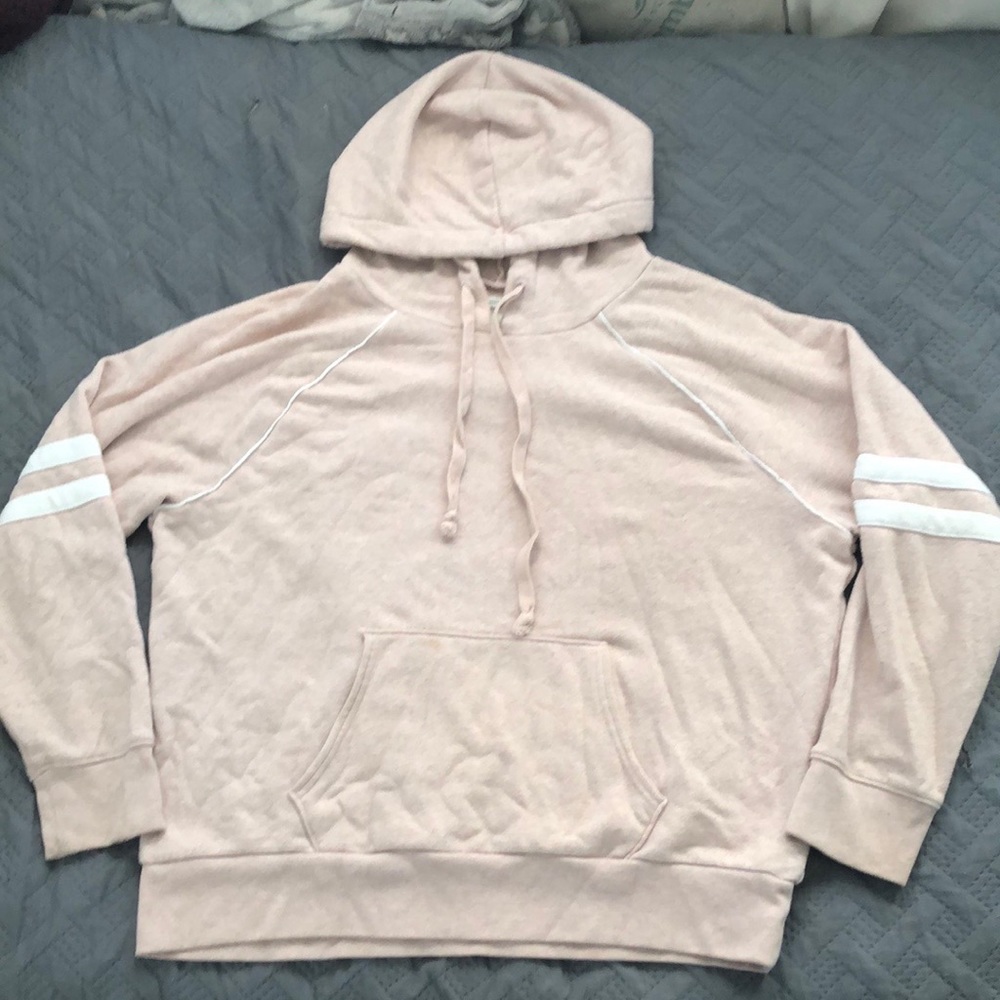 Pink And White American Eagle Sweatshirt